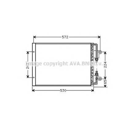 Photo Condenseur, climatisation AVA QUALITY COOLING FT5155