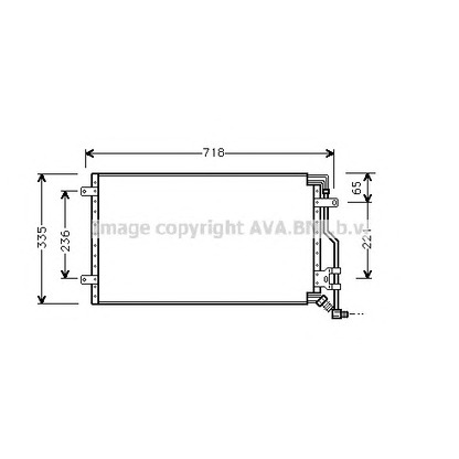 Фото Конденсатор, кондиционер AVA QUALITY COOLING FT5175