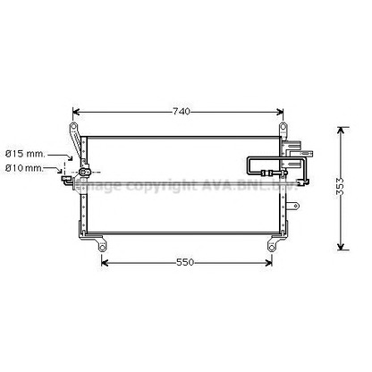 Photo Condenseur, climatisation AVA QUALITY COOLING FT5178D