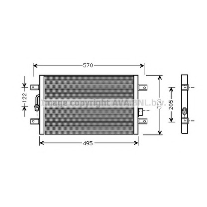 Foto Condensador, aire acondicionado AVA QUALITY COOLING FT5196