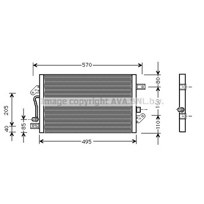 Foto Kondensator, Klimaanlage AVA QUALITY COOLING FT5241