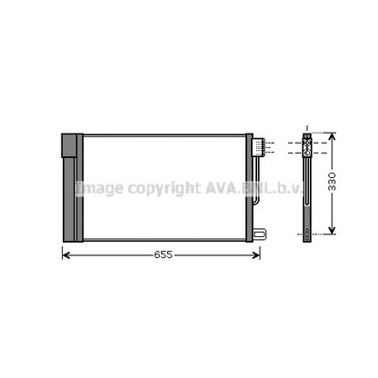 Photo Condenser, air conditioning AVA QUALITY COOLING FT5314