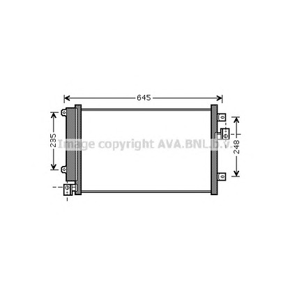 Photo Condenseur, climatisation AVA QUALITY COOLING FT5328