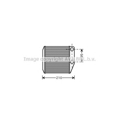 Photo Heat Exchanger, interior heating AVA QUALITY COOLING FT6313