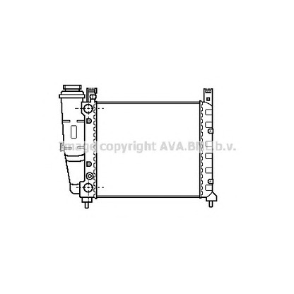 Foto Kühler, Motorkühlung AVA QUALITY COOLING FTA2039