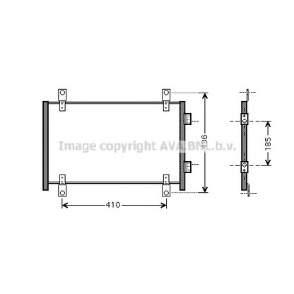 Foto Kondensator, Klimaanlage AVA QUALITY COOLING FTA5302