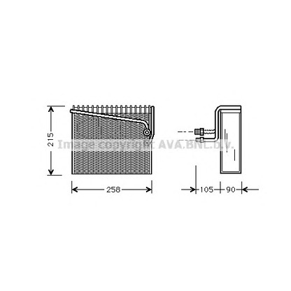 Zdjęcie Parownik, klimatyzacja AVA QUALITY COOLING FTV072