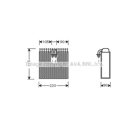 Foto Evaporatore, Climatizzatore AVA QUALITY COOLING FTV257