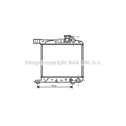 Foto Radiador, refrigeración del motor AVA QUALITY COOLING HD2018