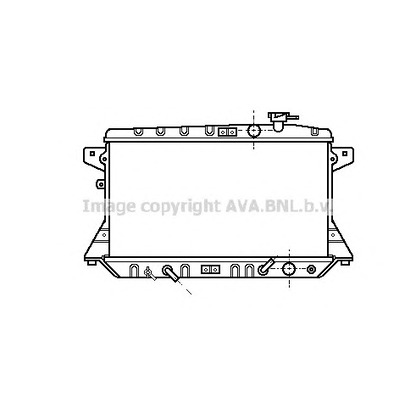 Photo Radiateur, refroidissement du moteur AVA QUALITY COOLING HD2065