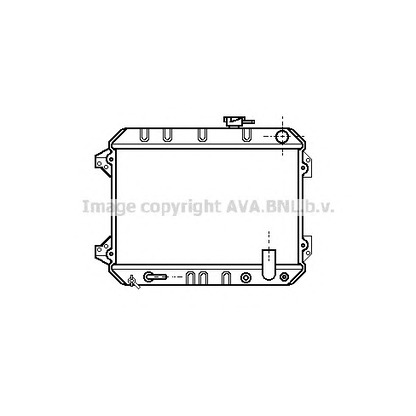 Фото Радиатор, охлаждение двигателя AVA QUALITY COOLING HD2160