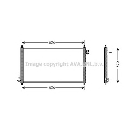 Photo Condenseur, climatisation AVA QUALITY COOLING HD5107