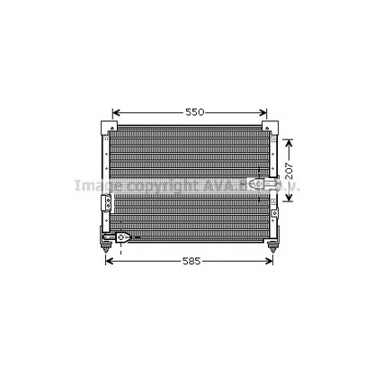 Photo Condenser, air conditioning AVA QUALITY COOLING HD5200