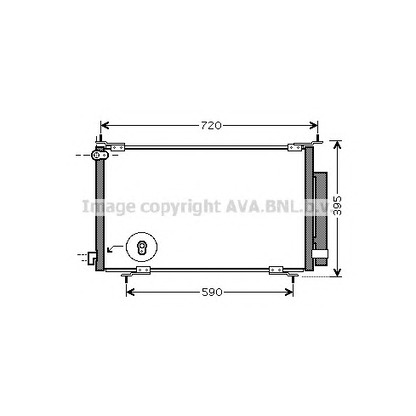 Photo Condenser, air conditioning AVA QUALITY COOLING HD5201