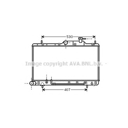 Foto Kühler, Motorkühlung AVA QUALITY COOLING HY2086