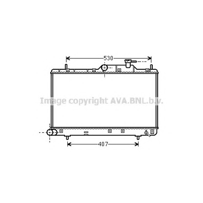 Foto Kühler, Motorkühlung AVA QUALITY COOLING HYA2307