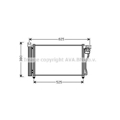 Photo Condenseur, climatisation AVA QUALITY COOLING HYA5164D