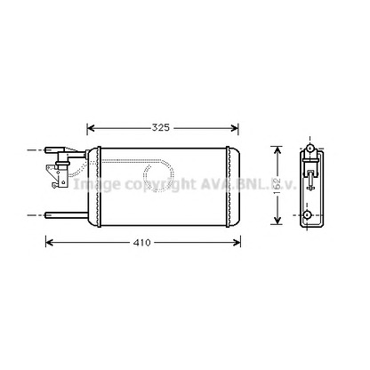 Foto Wärmetauscher, Innenraumheizung AVA QUALITY COOLING IV6014