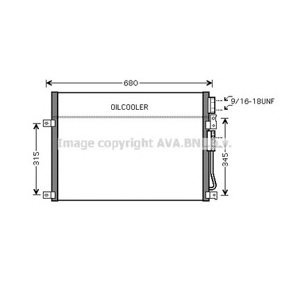 Photo Condenseur, climatisation AVA QUALITY COOLING JE5045