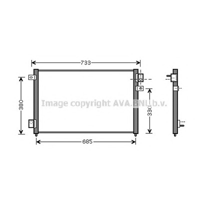 Foto Kondensator, Klimaanlage AVA QUALITY COOLING JR5036