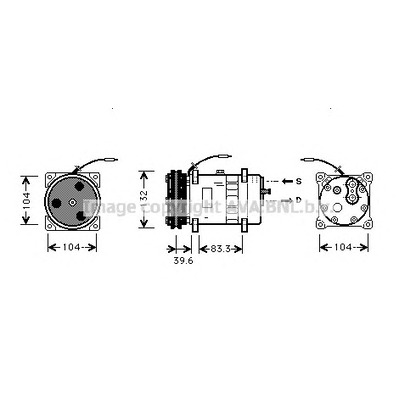 Фото Компрессор, кондиционер AVA QUALITY COOLING JRK024