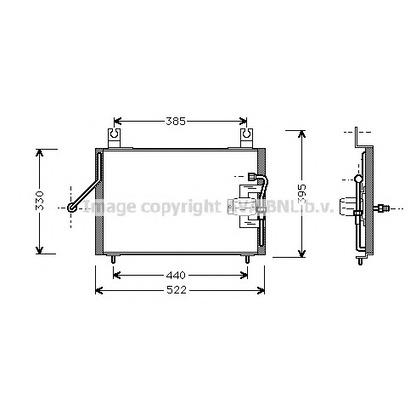 Photo Condenseur, climatisation AVA QUALITY COOLING KA5004