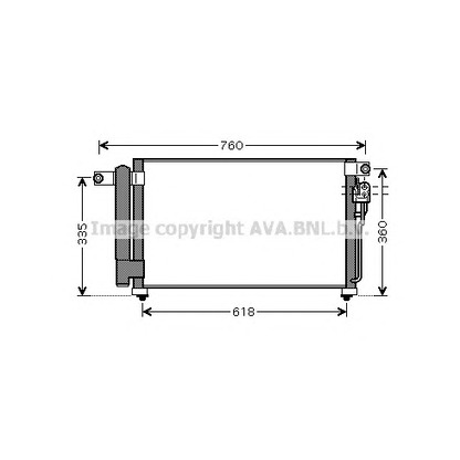 Foto Kondensator, Klimaanlage AVA QUALITY COOLING KA5081