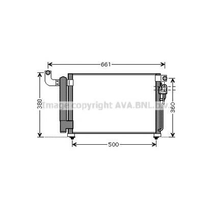 Фото Конденсатор, кондиционер AVA QUALITY COOLING KA5082