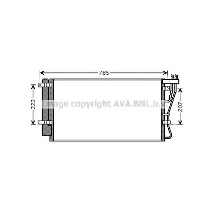 Foto Kondensator, Klimaanlage AVA QUALITY COOLING KA5105