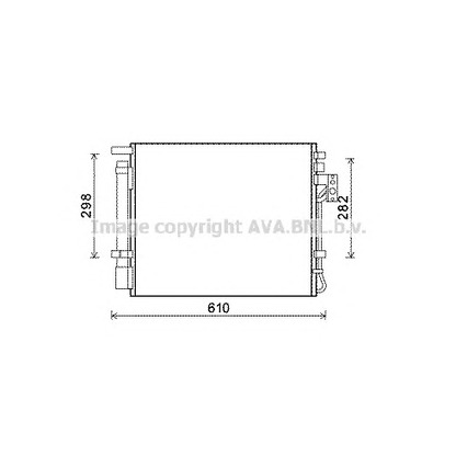 Foto Kondensator, Klimaanlage AVA QUALITY COOLING KA5149