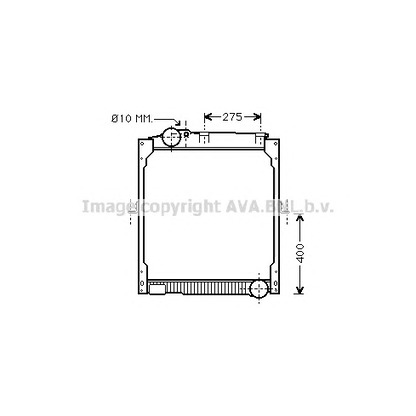 Photo Radiator, engine cooling AVA QUALITY COOLING ME2111