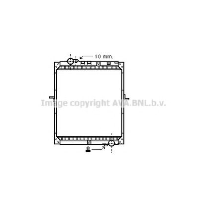 Foto Radiador, refrigeración del motor AVA QUALITY COOLING ME2174