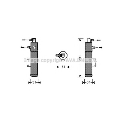 Photo Dryer, air conditioning AVA QUALITY COOLING MED201