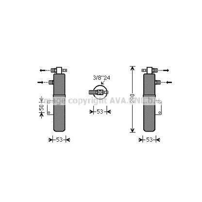 Photo Dryer, air conditioning AVA QUALITY COOLING MED269