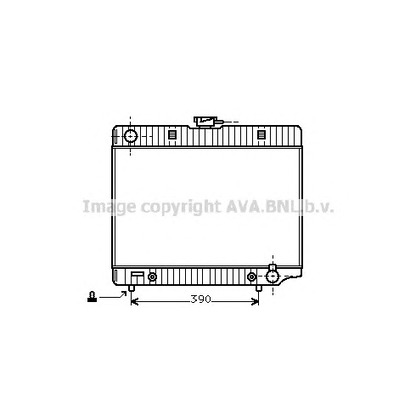 Foto Radiatore, Raffreddamento motore AVA QUALITY COOLING MS2026