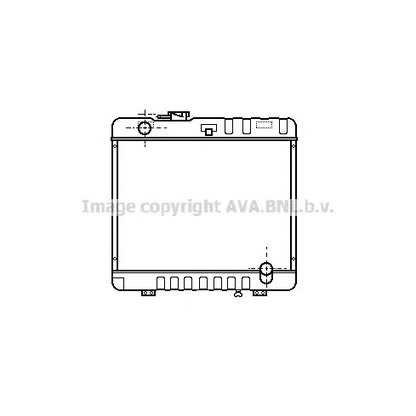 Photo Radiator, engine cooling AVA QUALITY COOLING MS2117