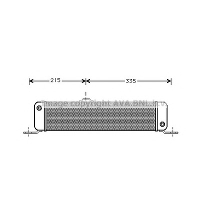 Foto Radiador de aceite, aceite motor AVA QUALITY COOLING MS3167