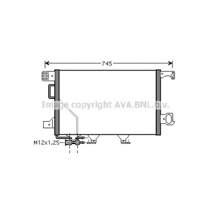 Photo Condenseur, climatisation AVA QUALITY COOLING MS5360