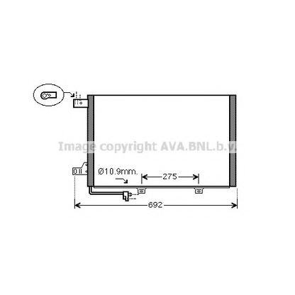 Foto Condensador, aire acondicionado AVA QUALITY COOLING MS5386