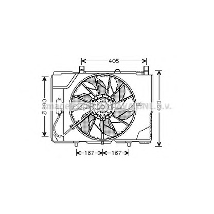 Zdjęcie Wentylator, chłodzenie silnika AVA QUALITY COOLING MS7501