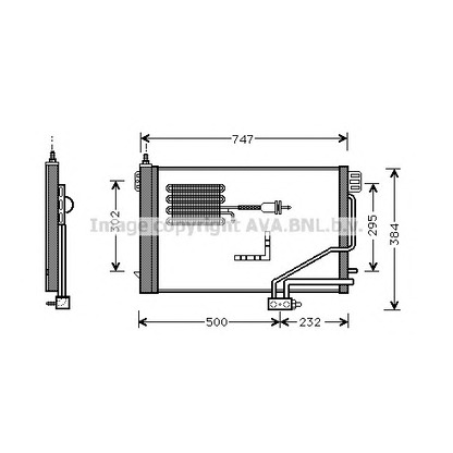 Zdjęcie Skraplacz, klimatyzacja AVA QUALITY COOLING MSA5298