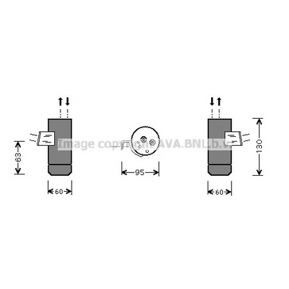 Foto Filtro deshidratante, aire acondicionado AVA QUALITY COOLING MSD104