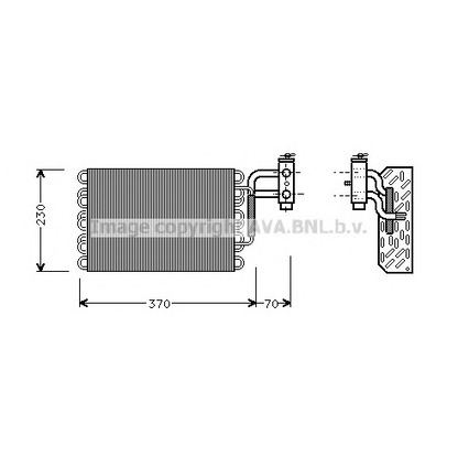 Foto Evaporador, aire acondicionado AVA QUALITY COOLING MSV002