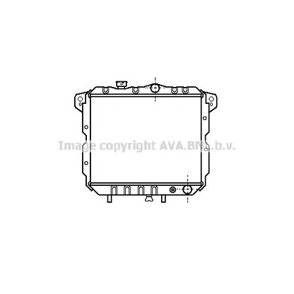 Foto Radiador, refrigeración del motor AVA QUALITY COOLING MT2034