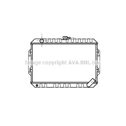 Foto Kühler, Motorkühlung AVA QUALITY COOLING MT2051