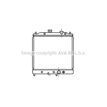 Foto Kühler, Motorkühlung AVA QUALITY COOLING MT2068