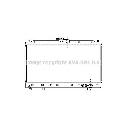 Photo Radiateur, refroidissement du moteur AVA QUALITY COOLING MT2090