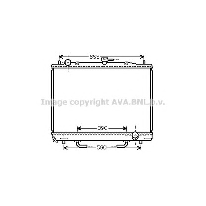 Foto Radiatore, Raffreddamento motore AVA QUALITY COOLING MT2170