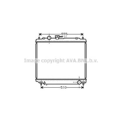 Foto Radiatore, Raffreddamento motore AVA QUALITY COOLING MT2181