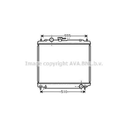 Foto Radiatore, Raffreddamento motore AVA QUALITY COOLING MTA2109